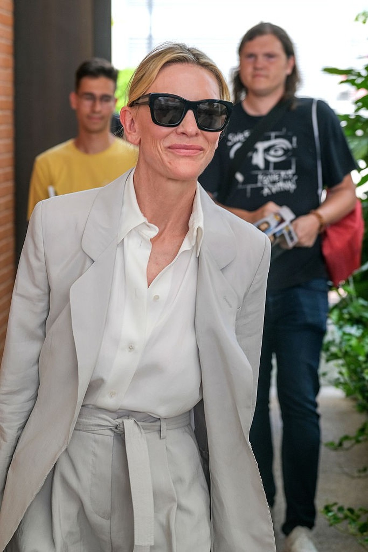 VENICE, ITALY - AUGUST 27: Cate Blanchett is seen at the 82nd Venice International Film Festival on August 27, 2025 in Venice, Italy. (Photo by Stefano Mazzola/GC Images)