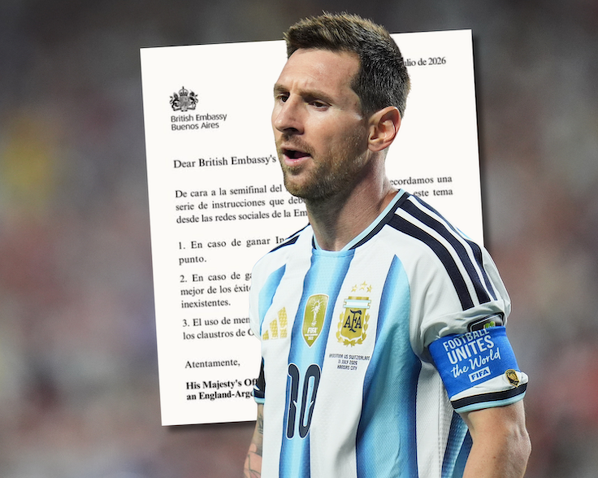 Une embassade britannique trolle avant le match.