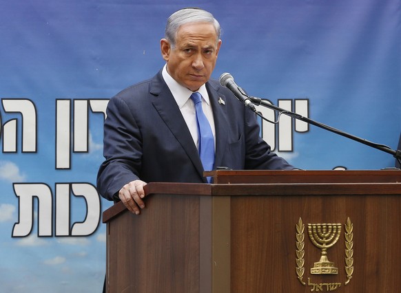 Benjamin Netanjahu, Ministerpräsident von Israel.
