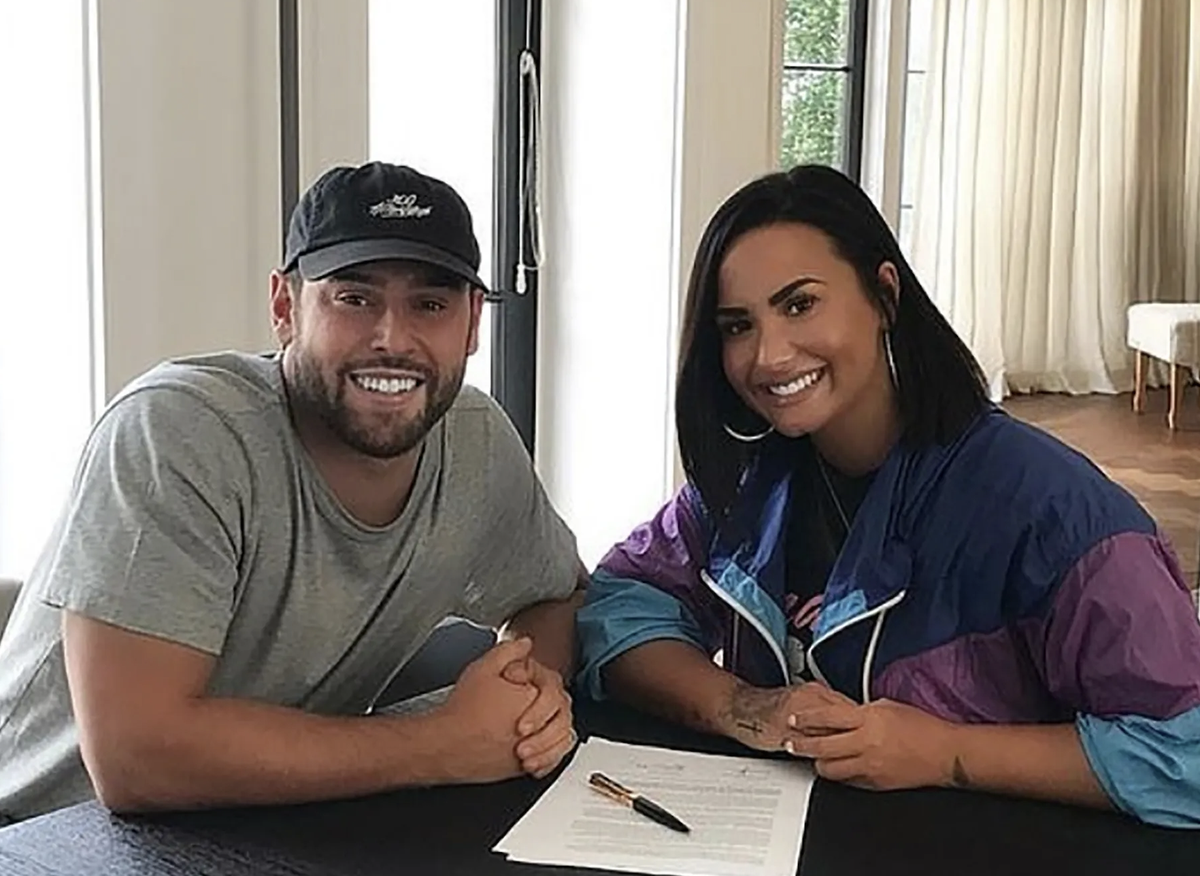 En 2019, Demi Lovato était fière de s'allier au faiseur de stars Scooter Braun.