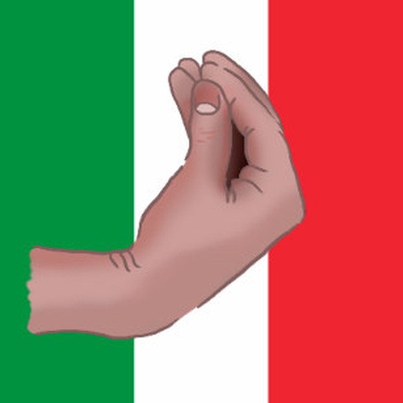 Das wÃ¤ren die Logos von Hockey-Nationalteams, wenn es nach Klischees geht
Das italienische Logo wÃ¼rde ganz klar so aussehen ;)