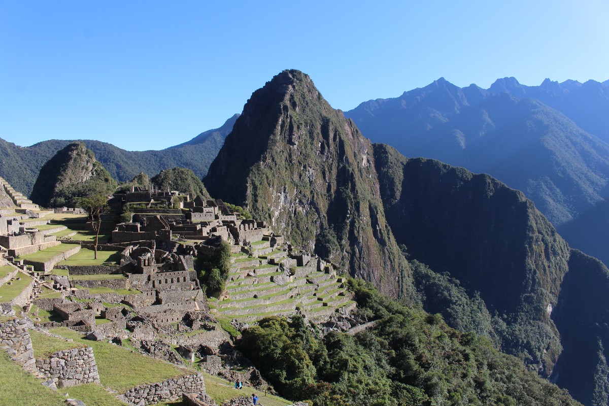epa10673406 A view of the pre-Hispanic city of Machu Picchu, Peru, 04 June 2023. The upcoming movie 'Transformers: Rise of the Beasts' was filmed at several locations in Peru, including the  ...