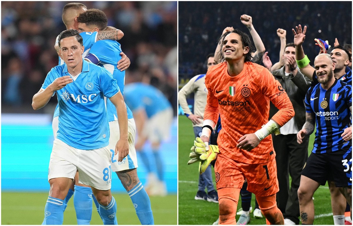 Die SSC Napoli und Inter Mailand um Yann Sommer kämpfen um den Titel der Serie A.