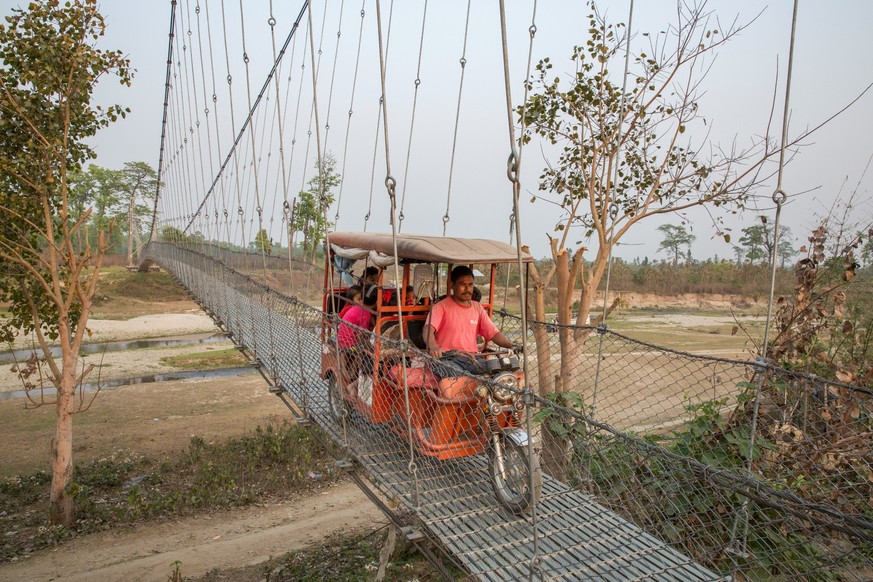 bridge in nepal