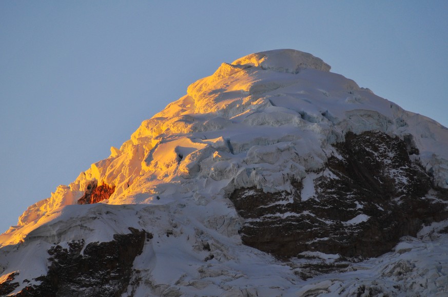 Gipfel des Cayambe in Ecuador