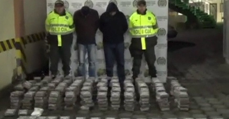 Die peruanische Polizei stellte am Montag mehr als eine halbe Tonne Kokain sicher.&nbsp;