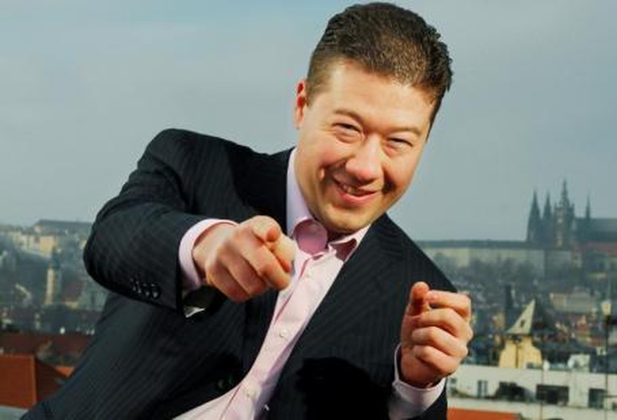 Tomio Okamura, Chef der rechtspopulistischen Morgendämmerung, mit japanischen Wurzeln.&nbsp;