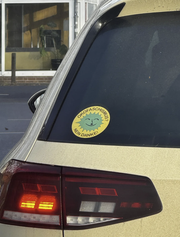 Wutbürger Autoaufkleber