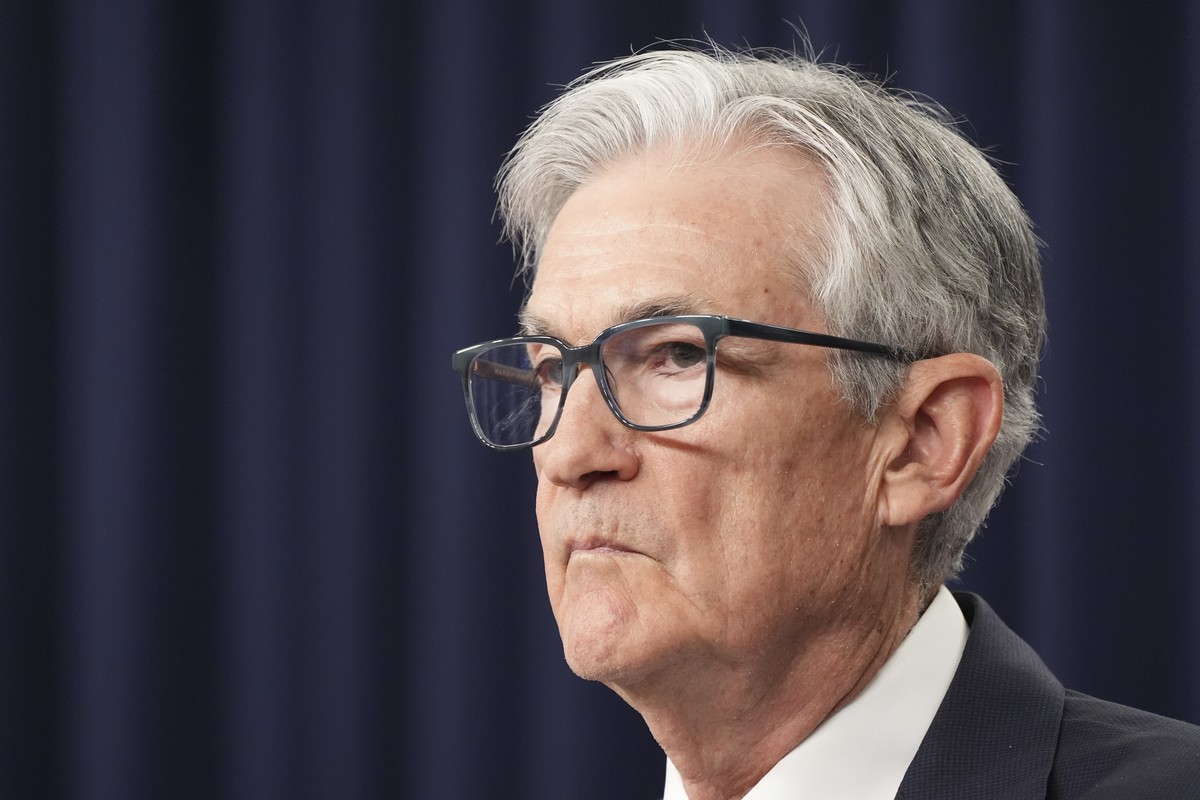 Federal Reserve Chairman Jerome Powell speaks during a news conference following the Federal Open Market Committee meeting, Wednesday, May 7, 2025, at the Federal Reserve in Washington. (AP Photo/Jacq ...