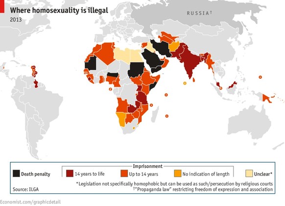 karte homosexualität