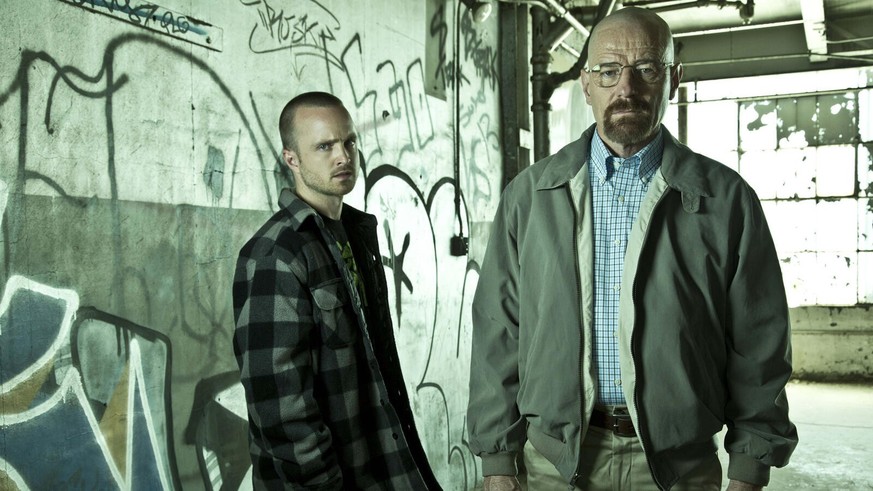 Breaking bad mit Bryan Cranston und Aaron Paul