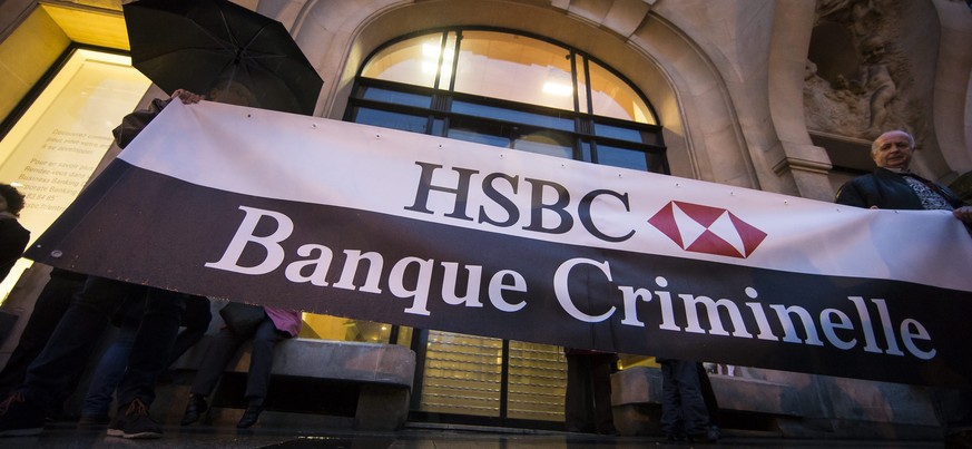 Unter dem Stichwort #Swissleaks wurden fragwürdige Geschäfte der britischen HSBC-Bank in Genf bekannt.
