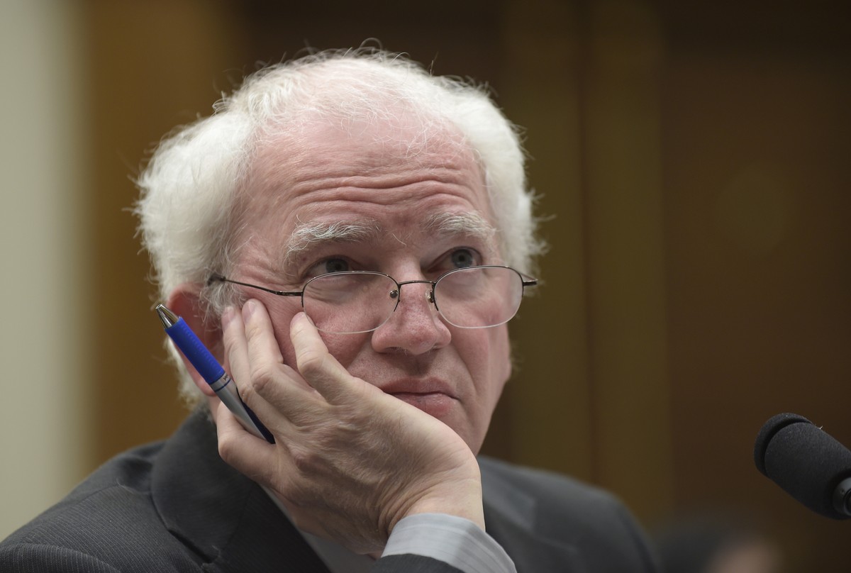 FILE - In this March 16, 2017 file photo, Chapman School of Law professor John Eastman testifies on Capitol Hill in Washington. Eastman, the law professor who spoke during President Donald Trump' ...