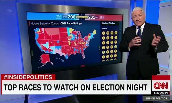 Magic Wall bei CNN mit John King