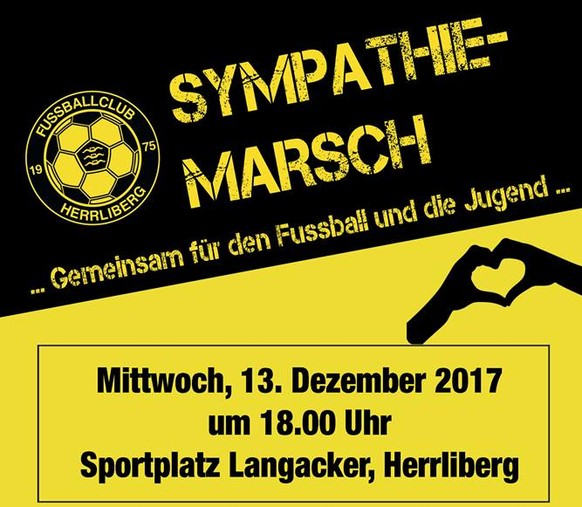 Mit diesem Flyer lädt der Verein zum Protest.