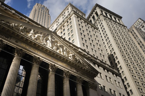 The New York Stock Exchange is seen in New York, Wednesday, Jan. 29, 2025. (AP Photo/Seth Wenig)
