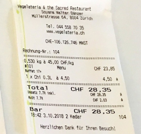 rechnungen vegane restaurants zürich vegan essen food