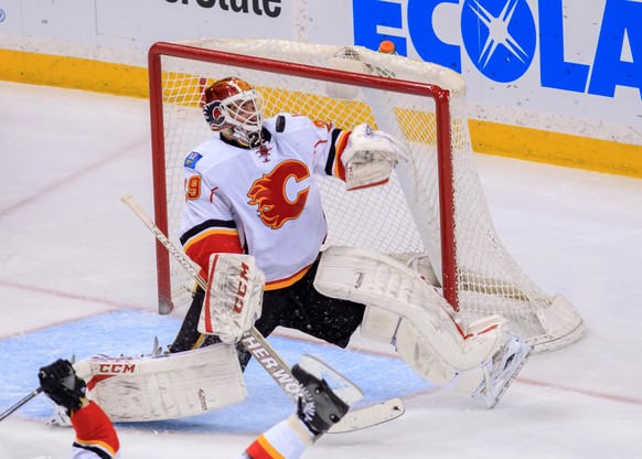 Hier noch im Dress der Calgary-Flames.