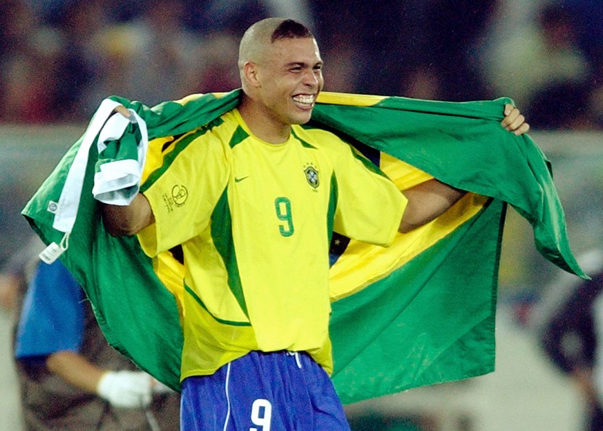 Da war Brasilien noch wirklich eine Macht: Ronaldo beim letzten WM-Titel 2002.<br data-editable="remove">