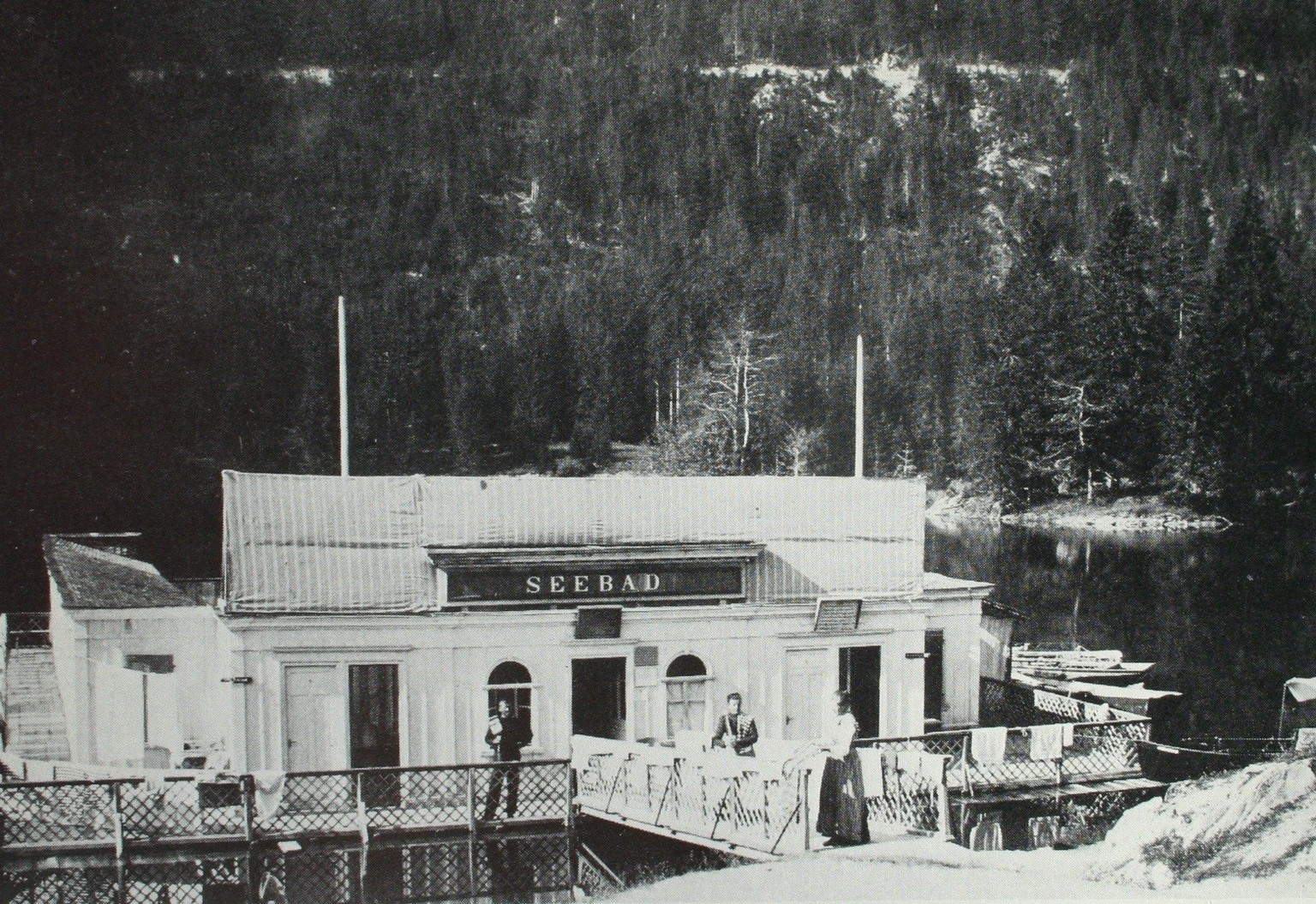 Caumasee Seebad 1880