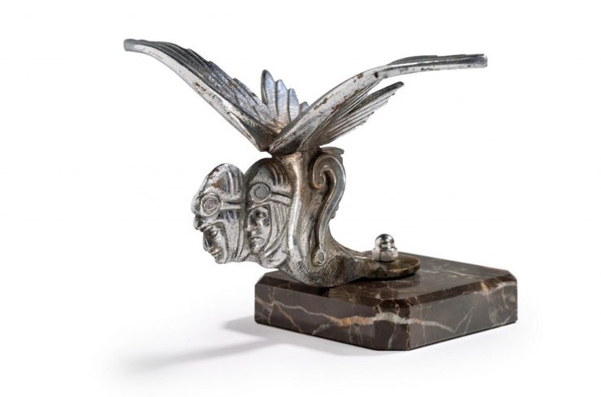 kühlerfiguren auto art deco kunst motor retro history https://silodrome.com/automobile-mascots/