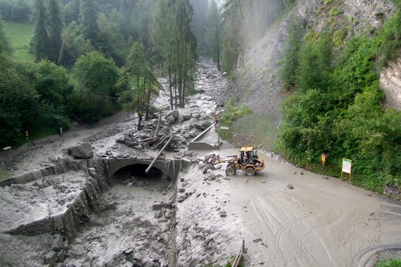 In Scuol richteten Unwetter am Donnerstag grosse Schäden an.&nbsp;