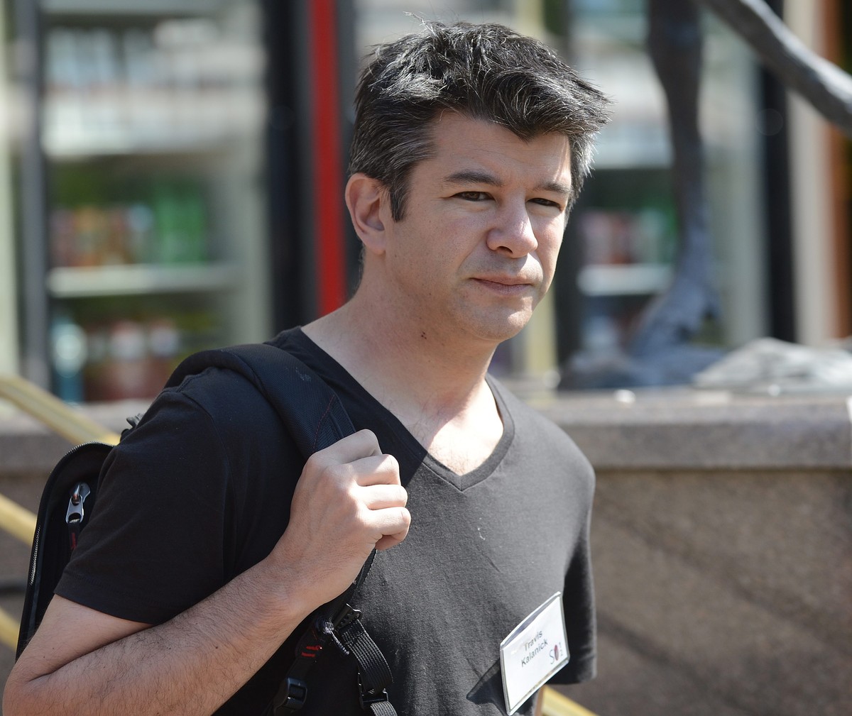 epa04539234 (FILE) A file picture dated 12 July 2012 of Travis Kalanick, CEO and Co-Founder at Uber, attending day three of the Allen &amp; Company's 30th Annual Media and Technology Conference i ...
