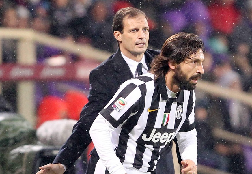 Massimiliano Allegri – sowohl ehemaliger Trainer als auch Nachfolger von Andrea Pirlo bei Juventus.