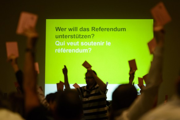 Die Grünliberalen beschliessen am 11. Oktober die Unterstützung des Referendums gegen die zweite Gotthardröhre.