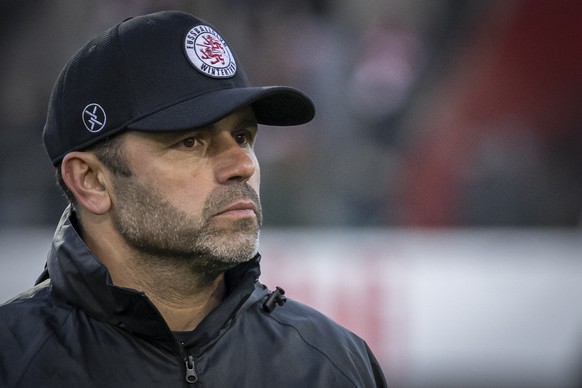 Trainer Uli Forte (FCW), nach dem Fussballspiel der Super League FC Winterthur gegen den FC Lugano im Stadion Schuetzenwiese in Winterthur am Sonntag, 5. Oktober 2025. (KEYSTONE/Andreas Becker)