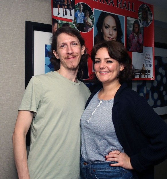 PARSIPPANY, NJ - OCTOBER 27: Hanna Hall (R) and Michael Connor Humpreys attend the Chiller Theatre Expo Fall 2019 at Parsippany Hilton on October 27, 2019 in Parsippany, New Jersey. (Photo by Bobby Ba ...