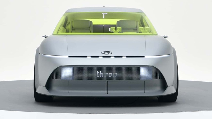 Das Showcar «Concept Three» gibt einen Vorgeschmack auf den 2026 kommenden Ioniq 3.