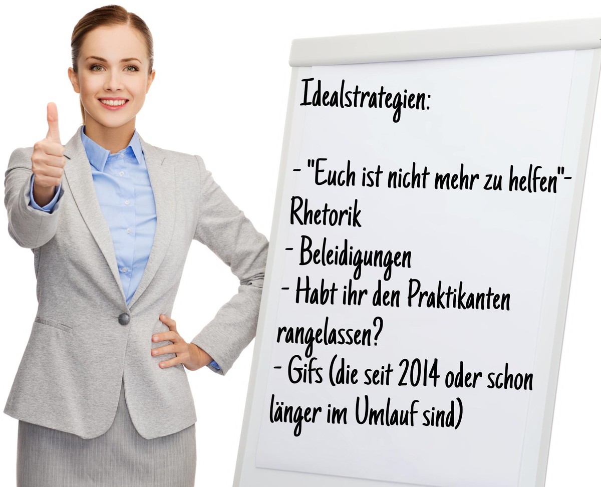 Verhaltensregeln für Kommentarspalten im Internet