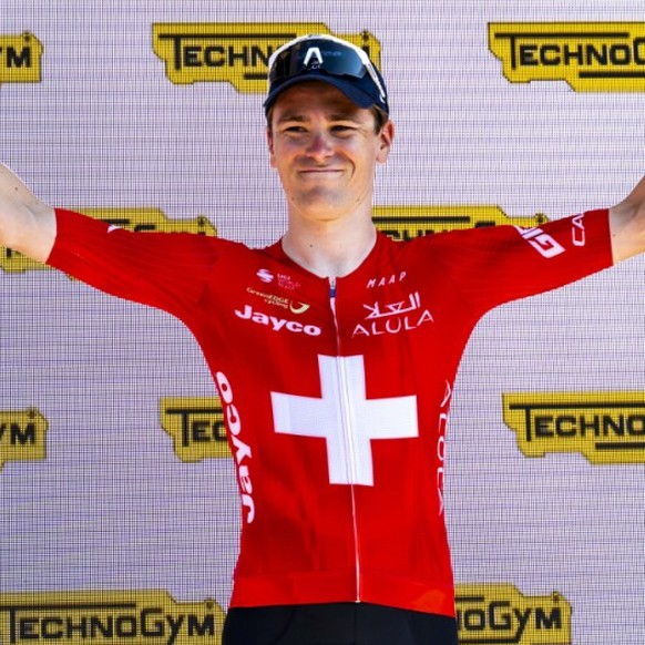 Mauro Schmid est le nouveau champion de Suisse du contre-la-montre