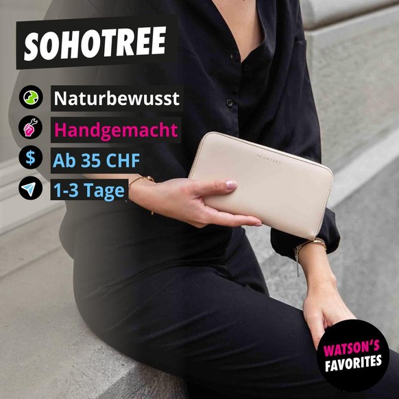 Das Portemonnaie aus Apfelleder von Sohotree