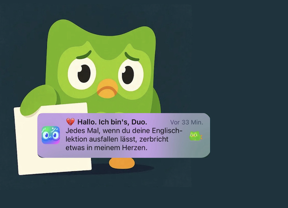 Das manipulative Duolingo Vögeli