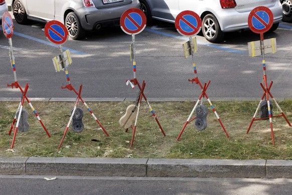 Auto parkieren verboten