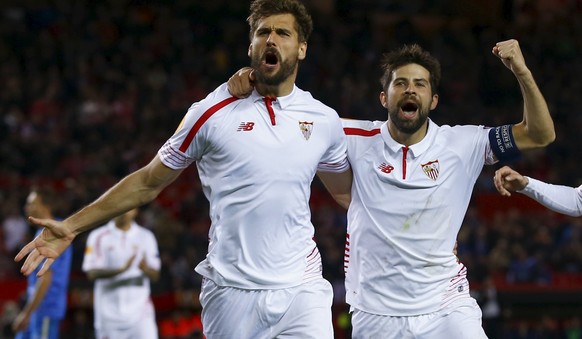 Trotz Auswärtsschwäche gab es für Fernando Llorente (l.) und Captain Coke in dieser Saison schon viel zu bejubeln.