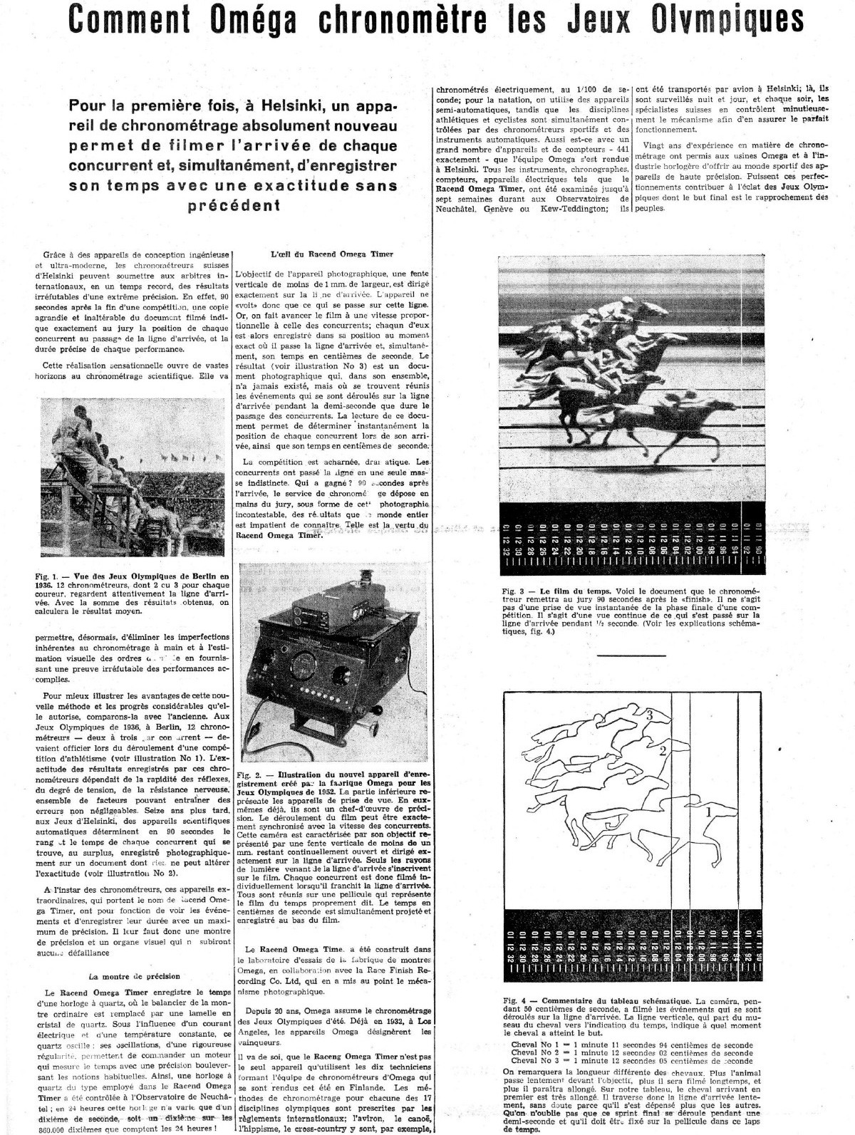 Page publicitaire d’Omega dans le Journal du Jura du 27 juillet 1952 à l’occasion des Jeux d’Helsinki.
https://www.e-newspaperarchives.ch/?a=d&amp;d=JDJ19520725-01.2.27.2&amp;srpos=12&amp;e=--1952---1 ...