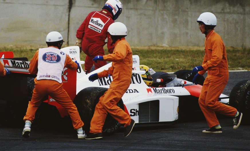 22.10.1989: Alain Prost schiesst Ayrton Senna ab und wird Weltmeister – der Beginn der grössten Formel-1-Feindschaft aller Zeiten