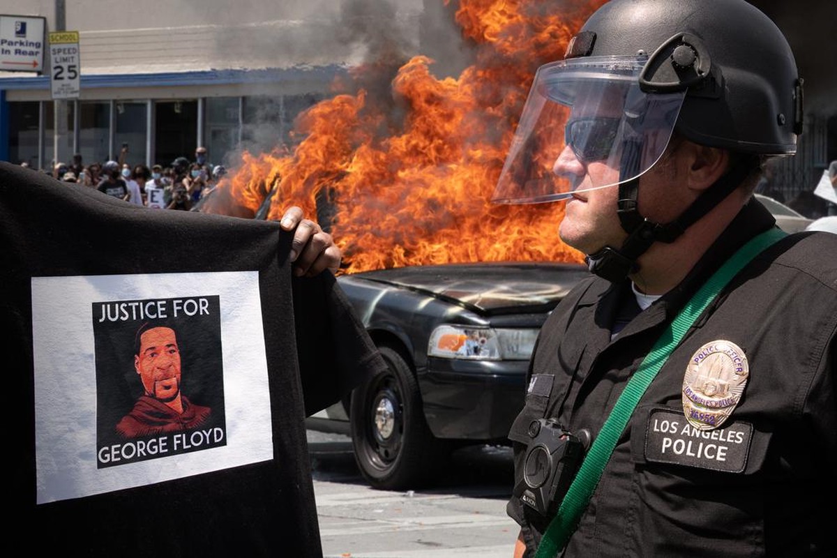 manifestation - los angeles mai 2020