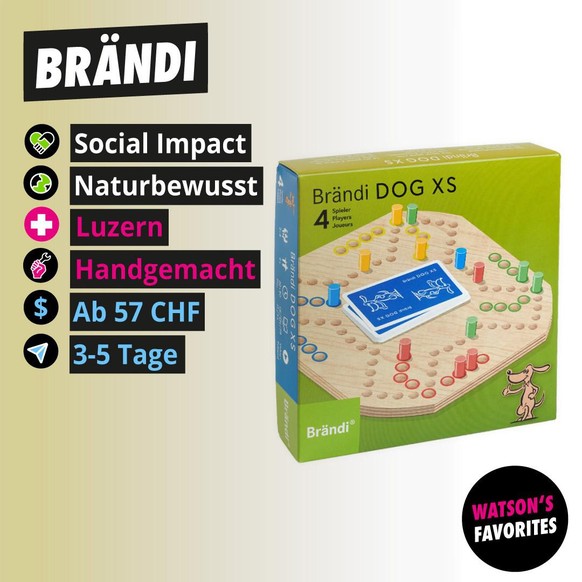 Das Brändi DOG XS von der Stiftung Brändi