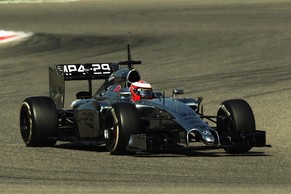 Der Däne Kevin Magnussen war heute in Bahrain am schnellsten unterwegs.