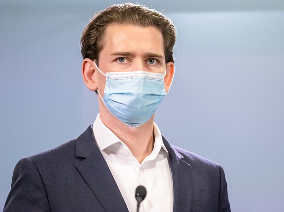 Der österreichische Kanzler Sebastian Kurz hat Anfang Juni in der Zeitung &quot;Kurier&quot; die Schweizer Covid-19-Hilfskredite gelobt und gleichzeitig die EU-Kommission kritisiert. (Archivbild)