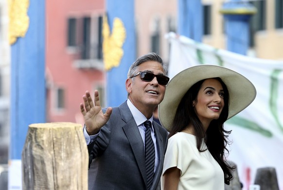 Werden bald Eltern, wenn es nach einigen Klatschblättern geht: George Clooney und Amal Alamuddin.
