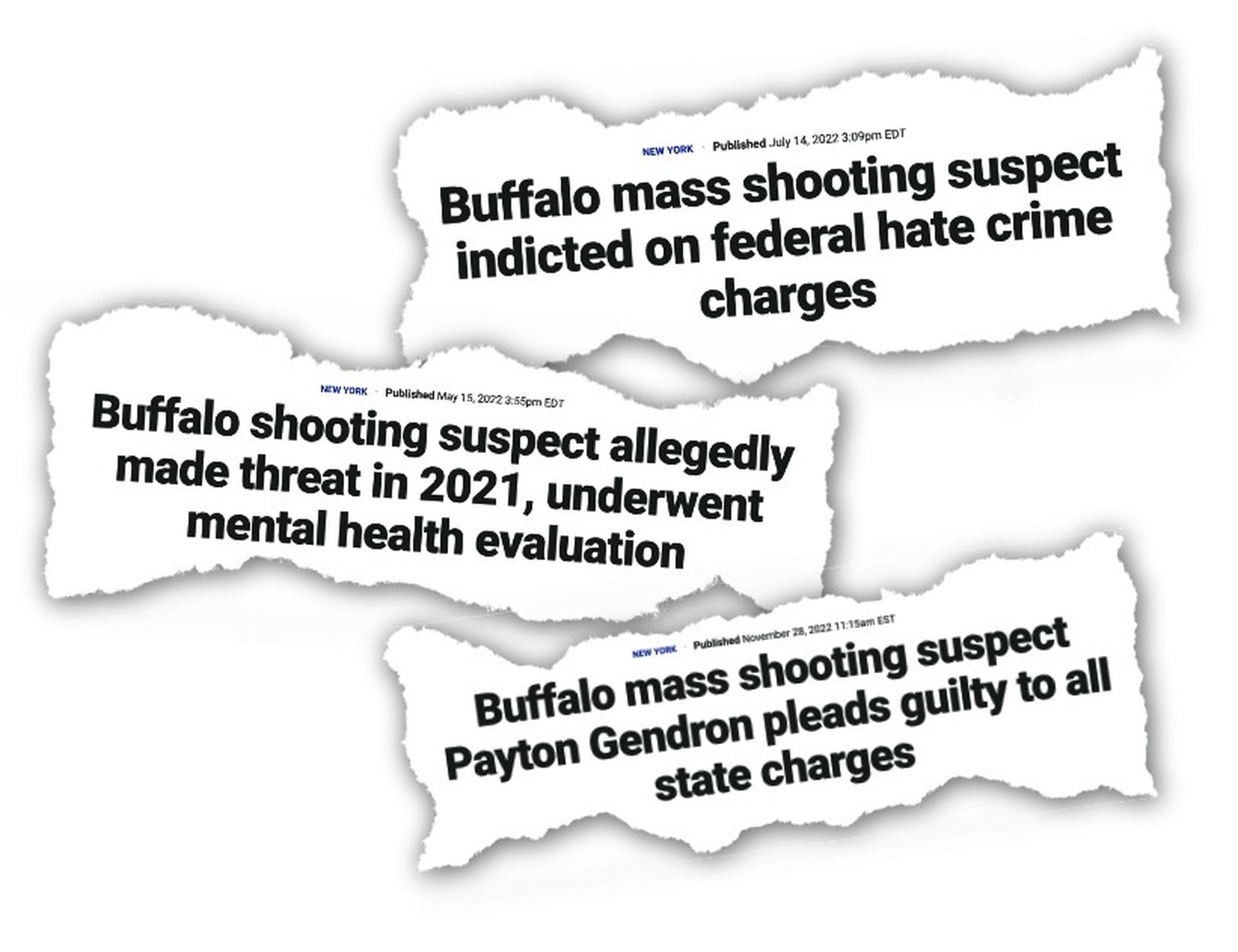 Berichterstattung von Fox News zum Buffalo mass shooting im Mai 2022.