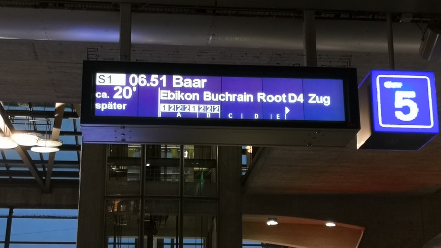 sbb luzern störung