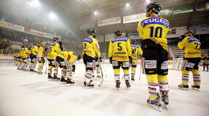 2009: Der SC Bern scheitert als Qualifikationssieger im Viertelfinal am achtplatzierten EV Zug.