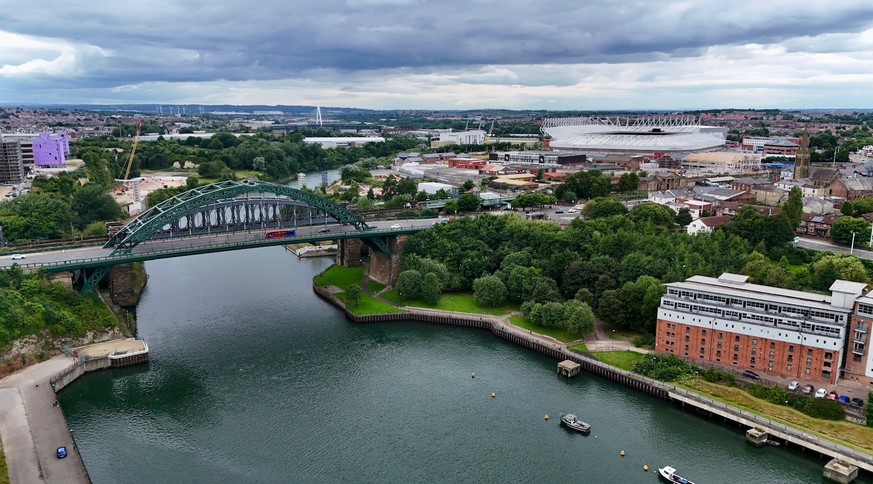 So sieht die Stadt Sunderland aus