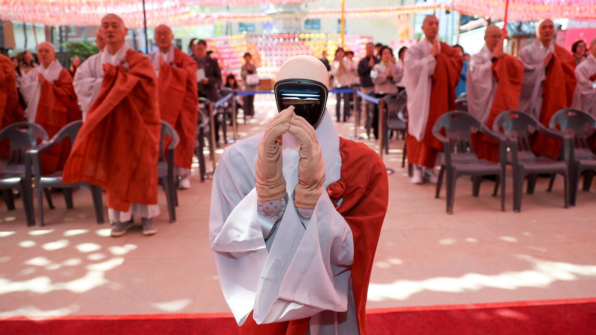 Koreanischer-Buddhismus-Orden hat jetzt einen Robo-Mönch